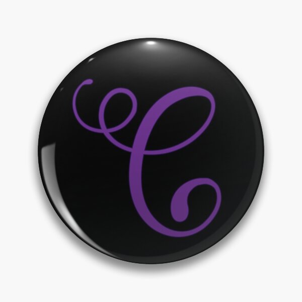 Item preview, Monogrammed Letter C in Purple designed and sold by PurpleAdventure.