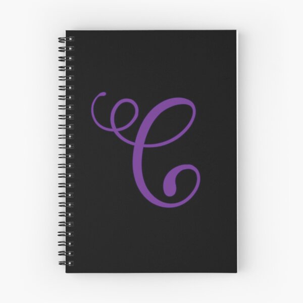 Item preview, Monogrammed Letter C in Purple designed and sold by PurpleAdventure.