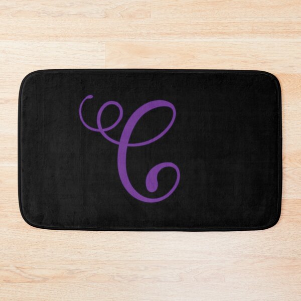 Item preview, Monogrammed Letter C in Purple designed and sold by PurpleAdventure.