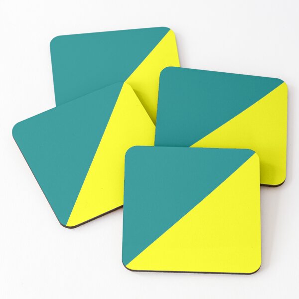 Item preview, Teal Yellow pattern designed and sold by Gatugi.