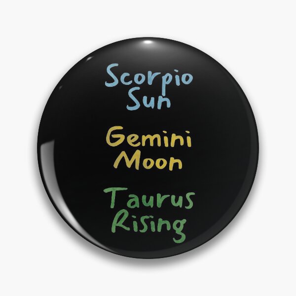 Item preview, Scorpio Sun Gemini Moon Taurus Rising Text designed and sold by leomooncreates.