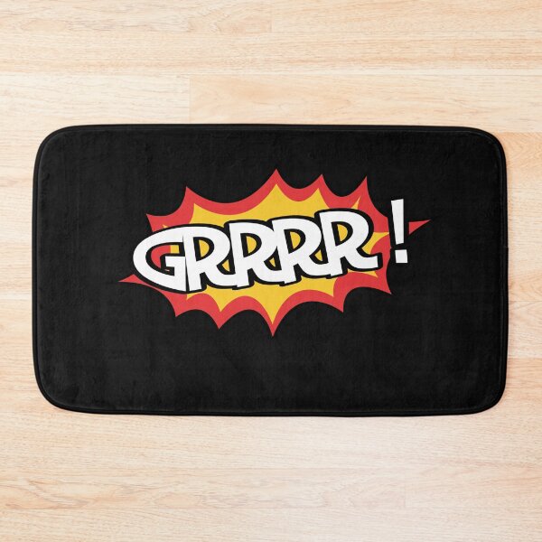 Item preview, GRRRR! Comic Cartoon Bubble Speech Gift designed and sold by nouvinamed.