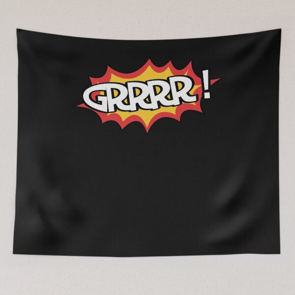Item preview, GRRRR! Comic Cartoon Bubble Speech Gift designed and sold by nouvinamed.