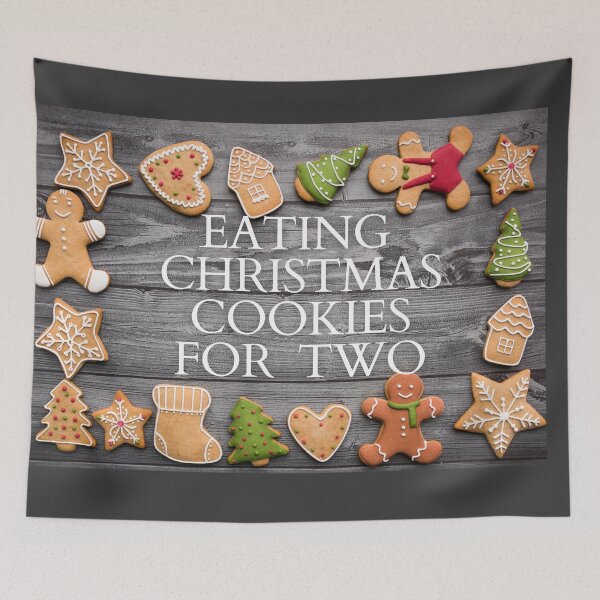Item preview, Eating Christmas Cookies For Two designed and sold by Gmaish.