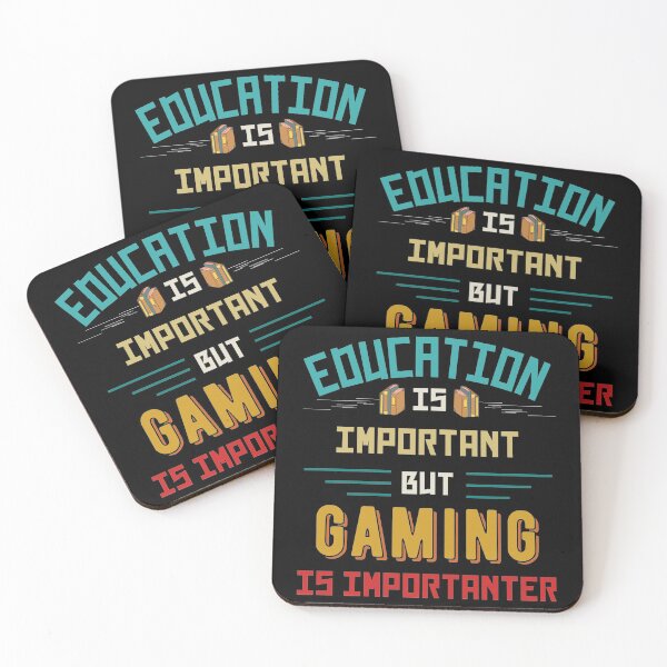 Item preview, Education Is Important But Gaming Is Importanter designed and sold by Joseph Narob.