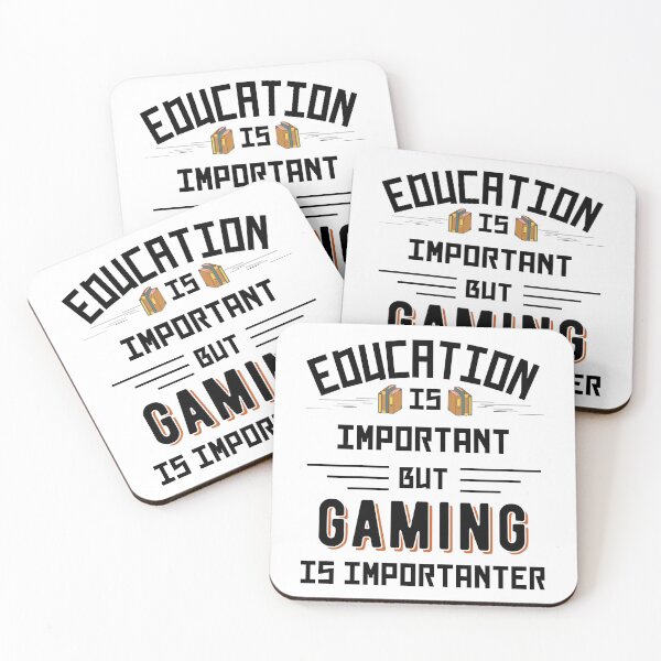 Item preview, Education Is Important But Gaming Is Importanter designed and sold by Joseph Narob.