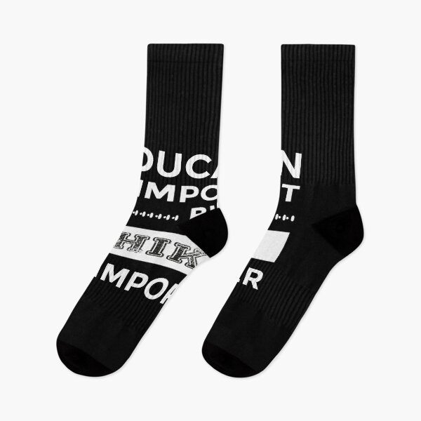 Item preview, Education is Important but Hiking is Importanter designed and sold by yass101.