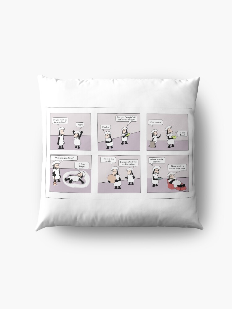 Alternate view of cookies Floor Pillow