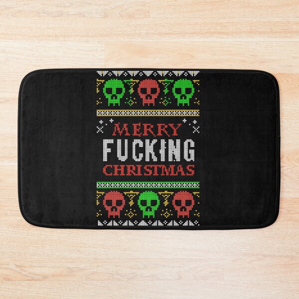 Item preview, Merry F***ing Christmas designed and sold by Stressabite.