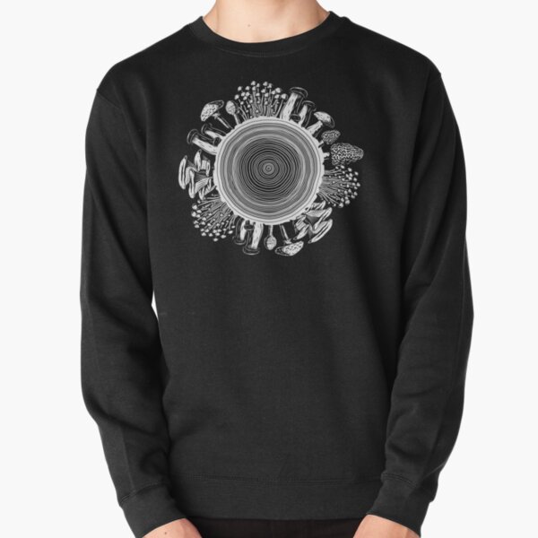 Mushroom Ring Tee Pullover Sweatshirt