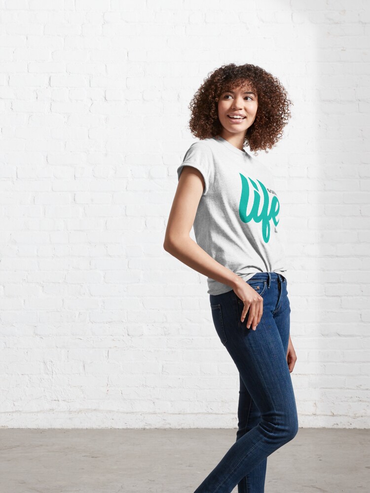 Alternate view of Life Goes On Classic T-Shirt