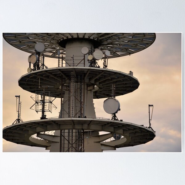 Transmitting systems on the Brocken Poster