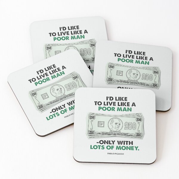 Item preview, Live Like a Poor Man With Lots of Money designed and sold by Rennie Palmer.