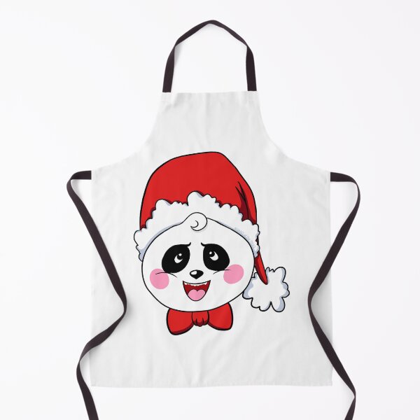 Item preview, Cute Christmas Panda Face designed and sold by BandOfThePand.