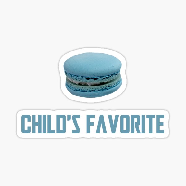 Child's Favorite (Macaron) Sticker