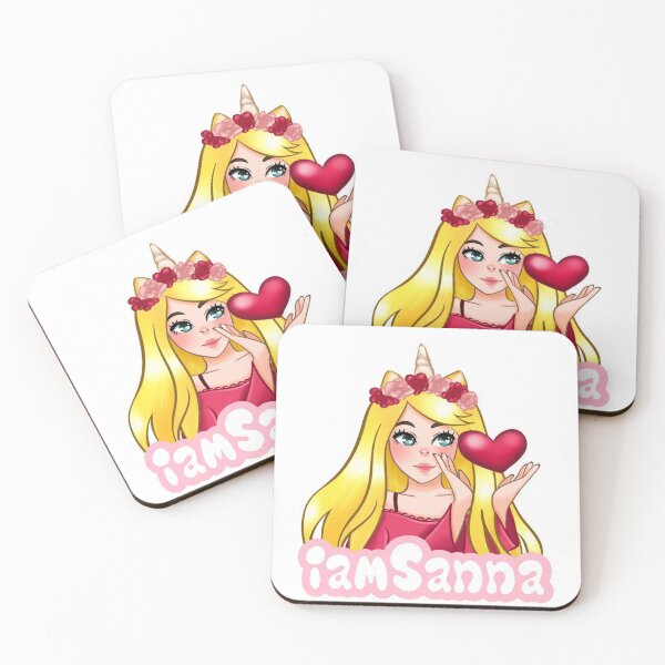 Item preview, iamSanna Loves Unicorns WHITE designed and sold by Totkisha1.