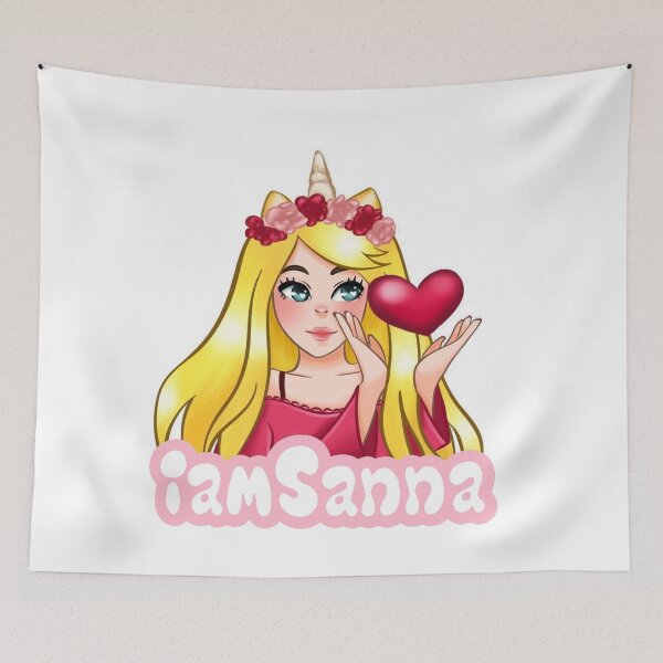 Item preview, iamSanna Loves Unicorns WHITE designed and sold by Totkisha1.
