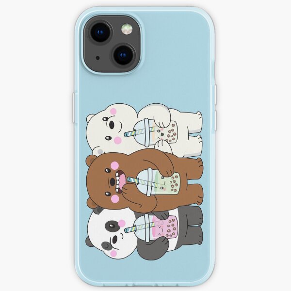 Panda und Eisbär von We Bare Bears ™. iPhone Flexible Hülle