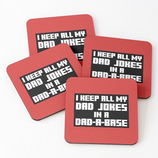 Item preview, I Keep All My Dad Jokes in a Dad A Base Punny Text  designed and sold by PluckySquid.