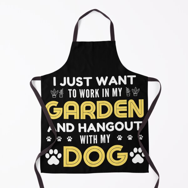 Item preview, I Just Want to Work In My Gardedn And Hangout With MY Dog designed and sold by ohmier.