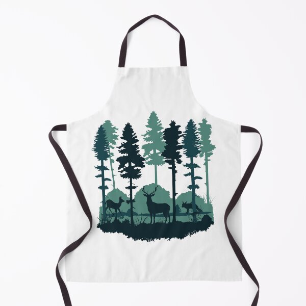 Item preview, Magic forest, forest and animals designed and sold by claudiasartwork.
