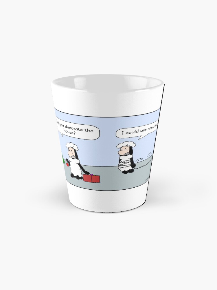 Alternate view of christmas decoration Mug
