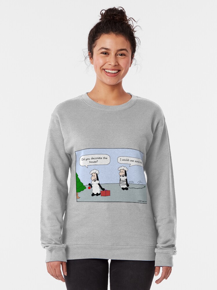 Alternate view of christmas decoration Pullover Sweatshirt