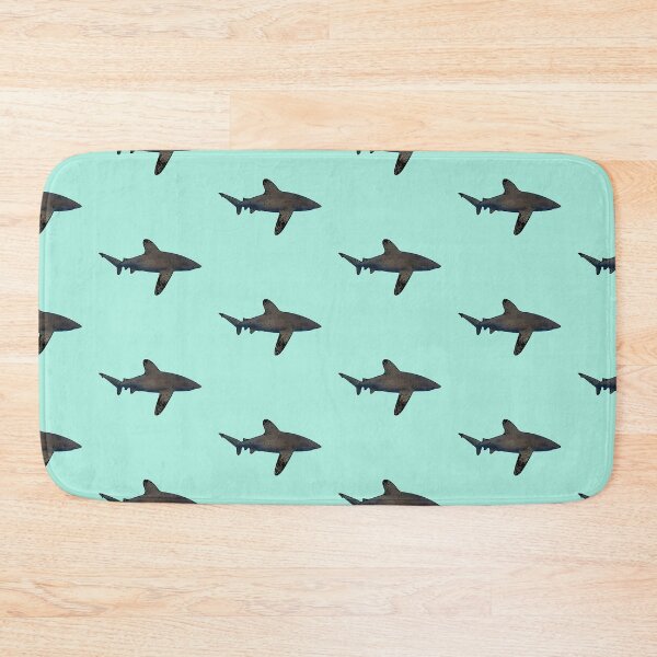 Item preview, Oceanic Whitetip Shark Black Alternate Print  designed and sold by designsasstultd.