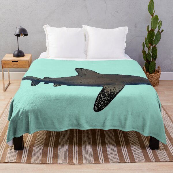 Item preview, Oceanic Whitetip Shark Black Alternate Print  designed and sold by designsasstultd.