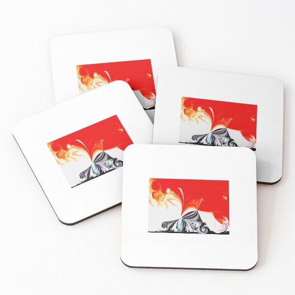 Item preview, Title - "Car on Fire" -  Original Abstract painting for sale - design on clothing, prints, phones, pillows and more! designed and sold by By-Moi.