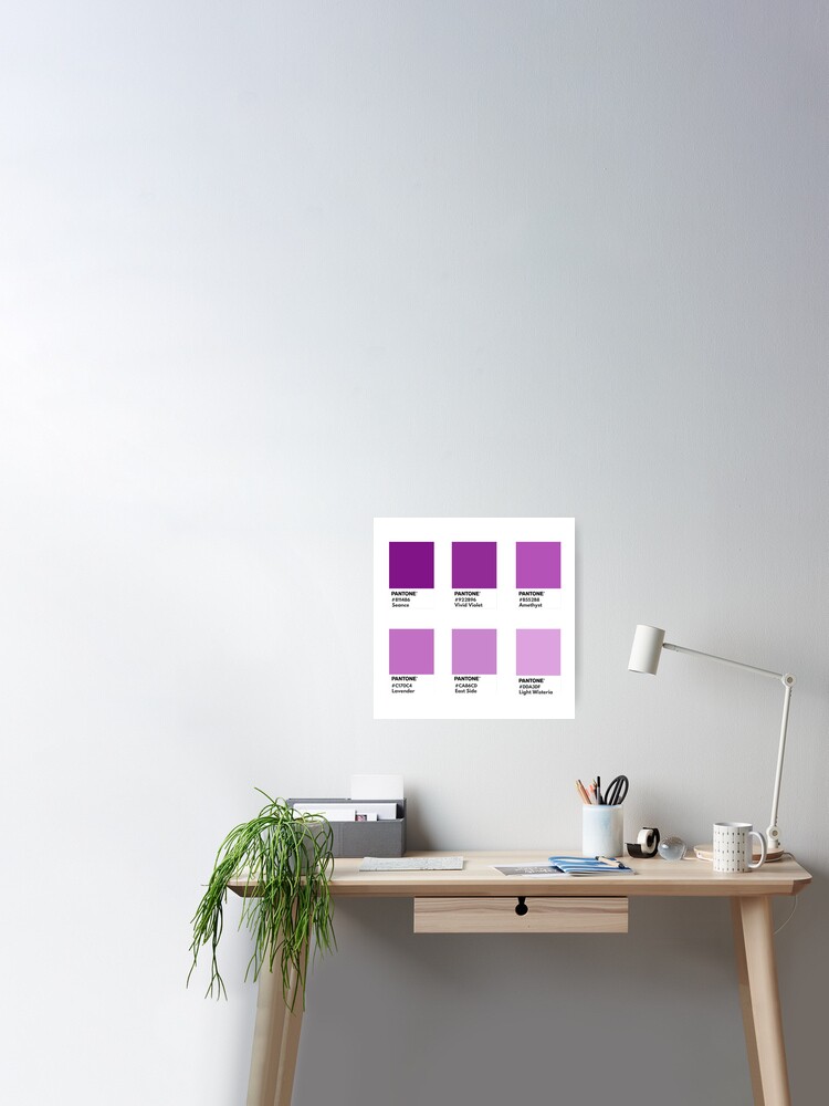 Light purple gradient pantone color swatch Hardcover Journal for Sale by  softlycarol