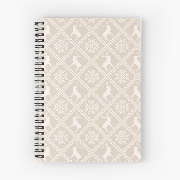 Item preview, Neutral Christmas Reindeer Pattern designed and sold by Sershni.