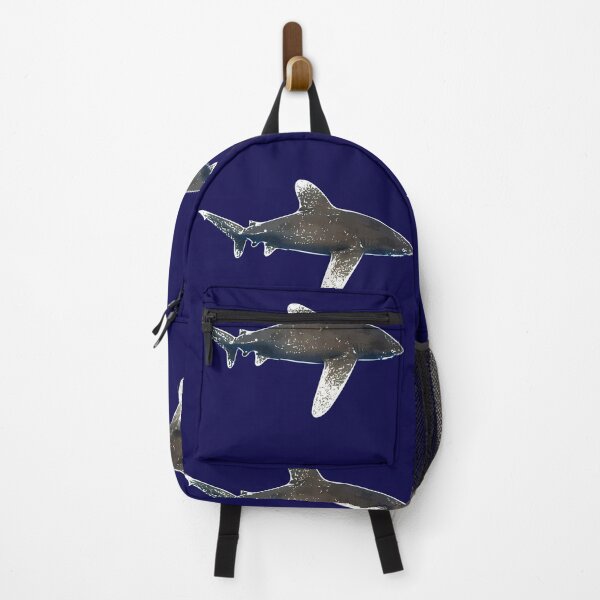 Item preview, Oceanic Whitetip Shark White Alternate Print designed and sold by designsasstultd.