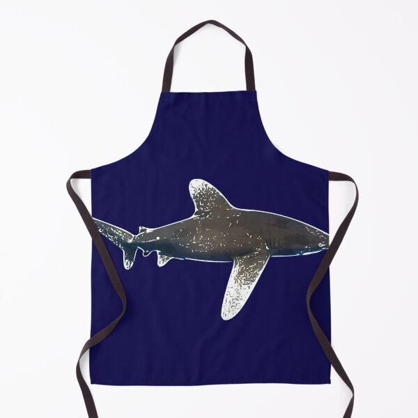 Artikelvorschau, Oceanic Whitetip Shark White Alternate Print entworfen und verkauft von designsasstultd.