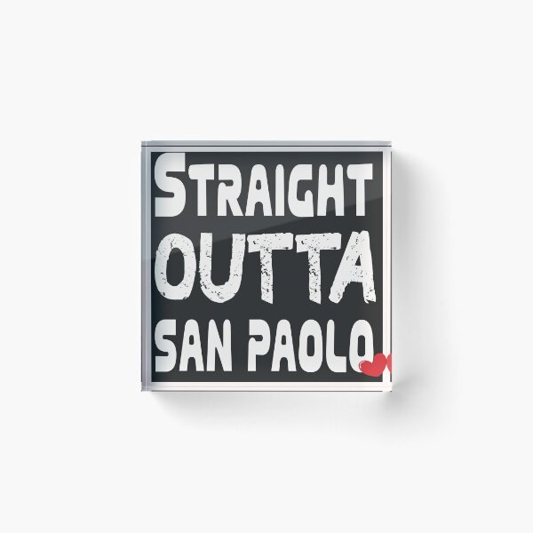 Item preview, Straight Outta San Paolo, Stadium italy football fan club designed and sold by MolBi.