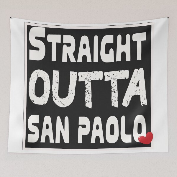 Item preview, Straight Outta San Paolo, Stadium italy football fan club designed and sold by MolBi.