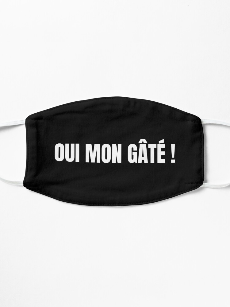 Masque ''oui mon gâté !' : autre vue