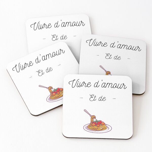 Item preview, Live on love and pasta designed and sold by Curlyhaire.