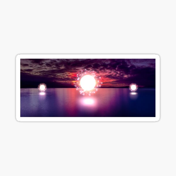 Oceans of Light Sticker