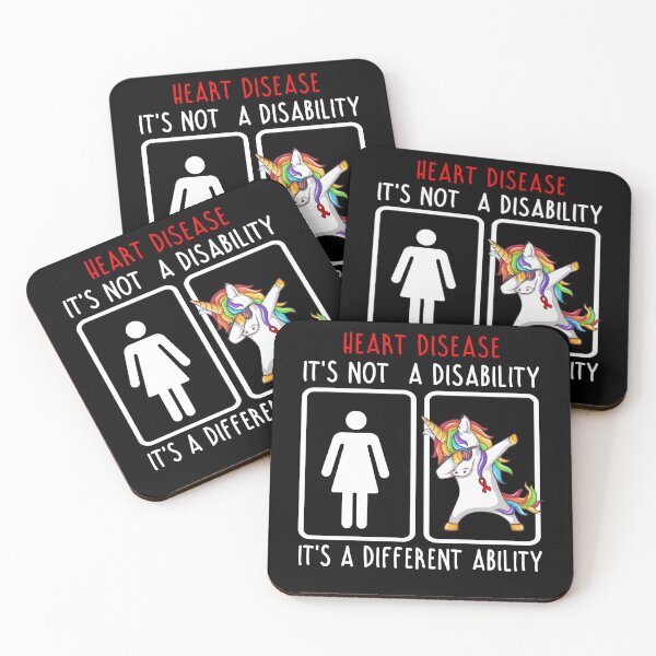 Item preview, Heart Disease It's not a Disability It's a different Ability designed and sold by DianabellShop.