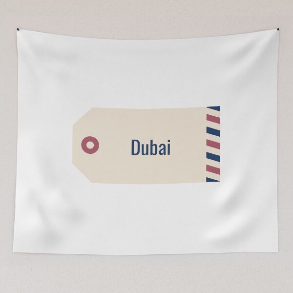 Artikelvorschau, Dubai Tag entworfen und verkauft von CityCollection.