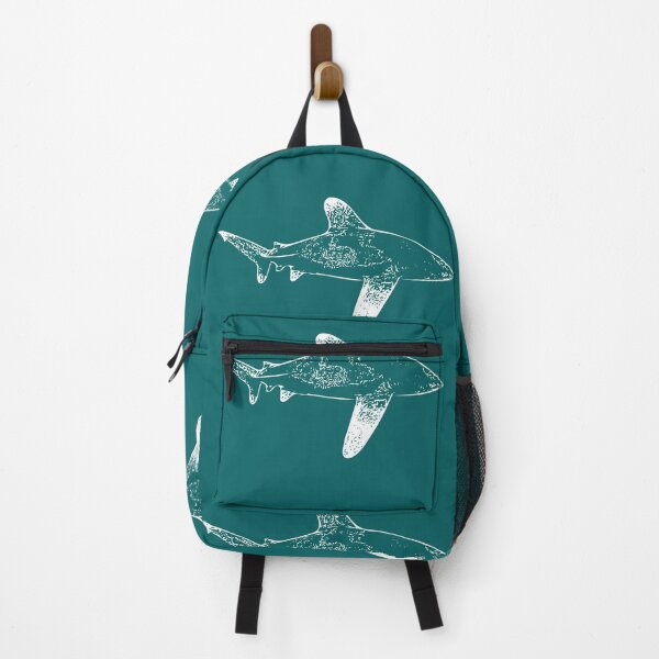 Item preview, Oceanic Whitetip Shark White Print designed and sold by designsasstultd.