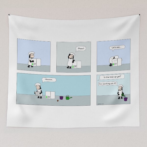 Item preview, christmas tree designed and sold by coldteacomics.