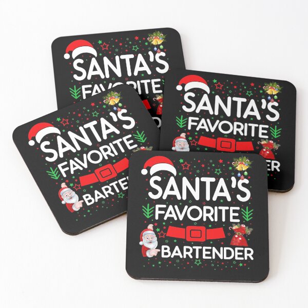 Item preview, Santa's Favorite with Bartender designed and sold by mcinnesstore.