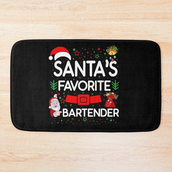 Item preview, Santa's Favorite with Bartender designed and sold by mcinnesstore.