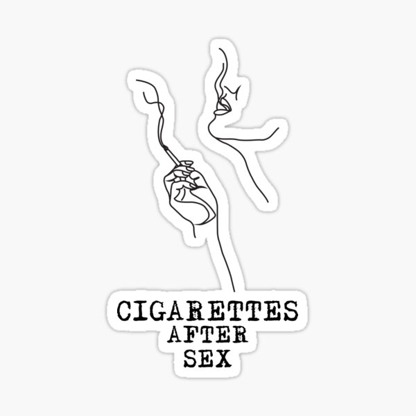 Cigarettes After Sex Poster Sticker For Sale By Vishalnair Redbubble
