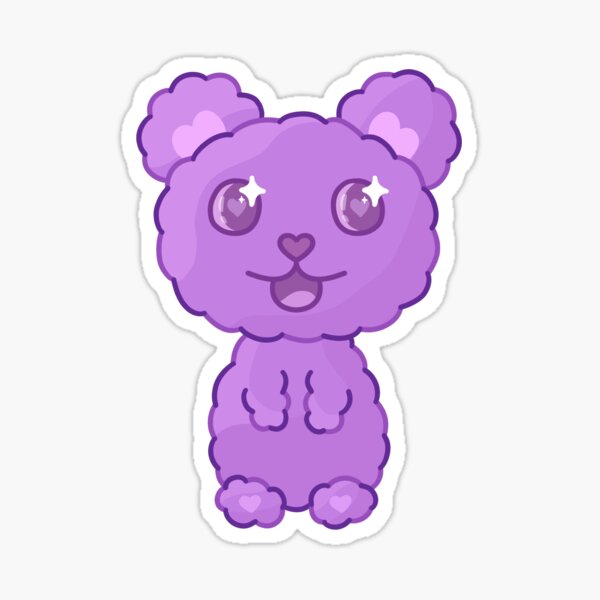 Vista previa del artículo con la obra «Oso Gomita», diseñado y vendido por Jessi  Rose.
