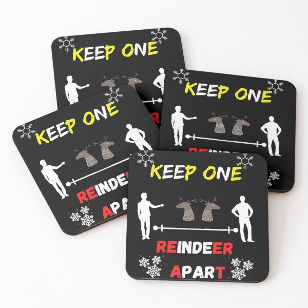 Item preview, Keep One Reindeer Apart designed and sold by mewsis.
