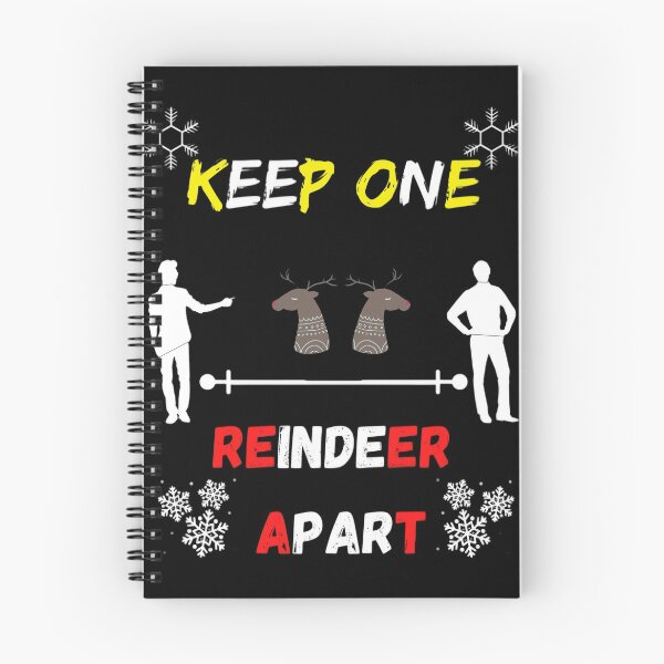 Item preview, Keep One Reindeer Apart designed and sold by mewsis.