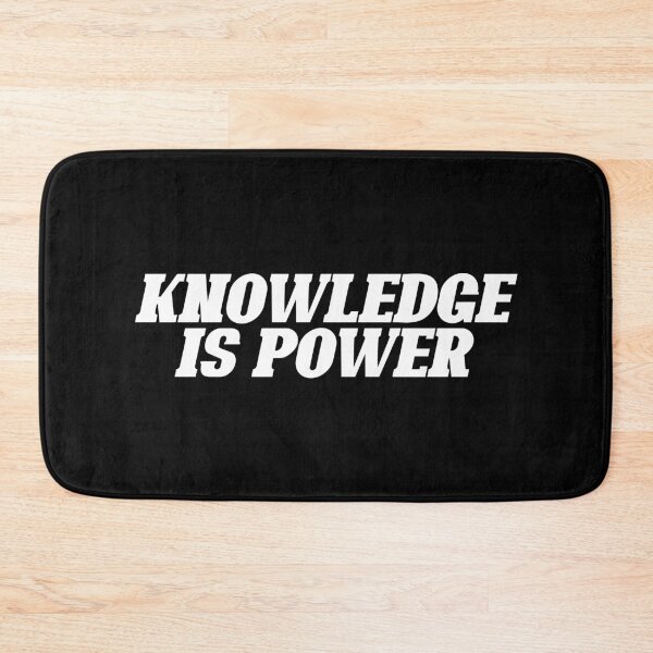 Item preview, Knowledge is power (white) designed and sold by didijuca.